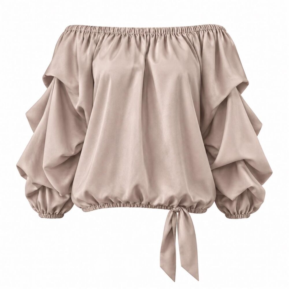 Msk Women's Cream Skirt